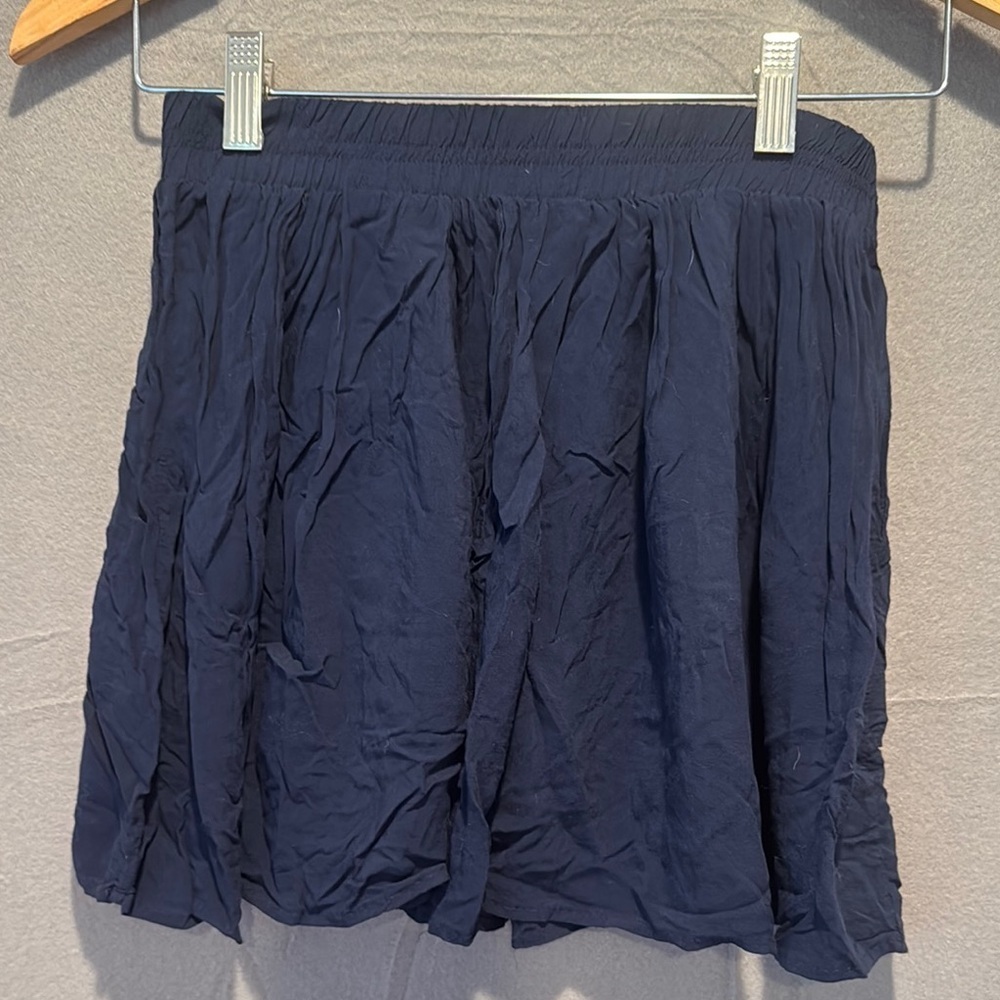 Brandy Melville Dark Blue Mini Skirt